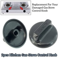 2pcs Kitchen Gas Stove Cooker Control Gas Knob For Dual Kitchen Stove Accesories