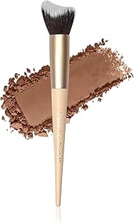 Milagro Beauty Angular Face Brush 10 Slanted Dense Soft Fiber Vegan Bristles Hugs All Angles & Curve