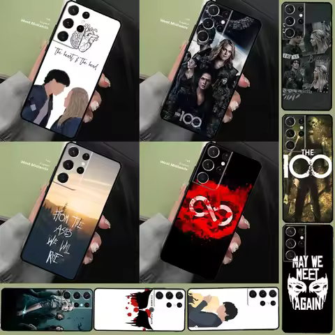 The 100 TV Show Phone Case For Samsung Galaxy S25 Ultra S9 S10 S20 S22 S21 Plus S23 FE S24 Ultra Ful