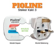 Pioline three-pin plug AC plug 3A AC plug