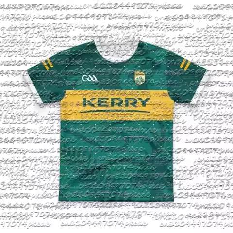 2026 Kerry GAA Home Training Jersey Men's Rugby Jersey Kerry Goalkeeper Jersey Size Stylish Comforta