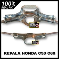 KEPALA HONDA C50 C60 BATOK HONDA C50 C60 PISPOT SET BATOK ATAS BAWAH DAN LAMPU DAYMEKER BAHAN PLAT B