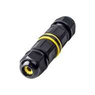 Ip68 3Pin Waterproof Cable Connection Socket / Waterproof Connector Ip 68 Outdoor / Socket