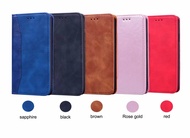 [Woo Fashion Case] เคสฝาพับหนังสำหรับ Samsung Galaxy A10 A20 A21 A30 A50 A70 S A11 A12 A31 A40 A41 A42 A51 A52 A71 A72 A80โทรศัพท์กระเป๋าสตางค์ A90