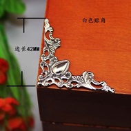 White Stickers Angle Tin Angle Angle Flower Stickers Angle Decorative Stickers Angle Angle Notebook 