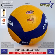 Mikasa V300W Volleyball Original Grade A Size 5 Adult Soft Premium Quality