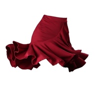 New Latin Dance Skirt Female Adult Skirt Latin Dance Adult Latin Dance Costume Latin Dance Skirt Hip