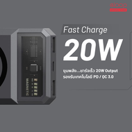 [รับประกัน1ปี]  Eloop E53 10000mAh + Eloop EW55 20000mAh MagCharge Magnetic QC 3.0 PD 20W Power Bank ชาร์จเร็ว Fast Quick Charge ของแท้ Powerbank พาเวอร์แบงค์ เพาเวอร์แบงค์ Type C
