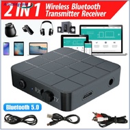 AMAZ Bluetooth 5.0 Audio Receiver Transmitter AUX RCA 3.5MM 3.5 Jack USB Music Stereo Wireless Adapters Dongle