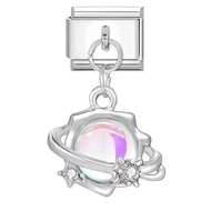 Italian Bracelet charm อิตาเลี่ยนชาร์ม🇮🇹👩🏼‍🦱(ราคาสำหรับ 1 ชิ้น ขนาด1 x 0.9 cm) 🙋🏻‍♀️พร้อมส่งจากไทย✨🇹