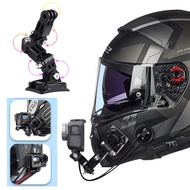 Go Pro Camera Stand Mount Full Face Motorcycle Helmet Mount For GoPro Installed On The Front Of The Helmet Records Every Action - IT