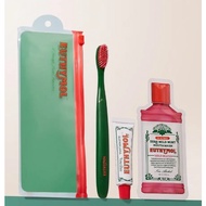 [EUTHYMOL] Travel Kit Toothbrush +Toothpaste 20g + Gargle 15ml + Pouch