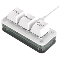 Mini 3-Key cắt sao chép dán Ctrl x C V phím tắt bàn phím lập trình Bàn phím cơ cho chơi game hoặc là