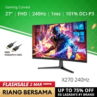 PRISM+ X270 27 240Hz 1ms 1500R Curved Adaptive-Sync Ready Gaming Monitor [1920 x 1080]