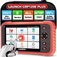 LAUNCH X431 CRP129E PLUS Car Diagnostic Tool Full System OIL Brake DPF TPMS Reset 8 Reset OBD2 Scann