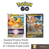 Pokemon Go Dragonite Promo Card With Stamp