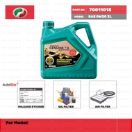 70011015 Perodua SAE 0W-20 fully synthetic engine oil (3 liter)