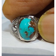 PERSIAN TURQUOISE "MINI" TOSCA EST DIMbiru 11x8x6 Ring 7