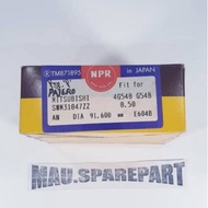 NPR Engine Piston Ring Fits MITSUBISHI 4G54B G54B SWM31047 91.6mm (0.50)