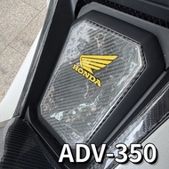 ADV350 Motorcycle Fuel Tank Sticker, Scratch-Resistant Scratch-Resistant, Carbon Fiber Pattern Epoxy