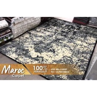 MAROC CARPET 15 BLACK 160X210