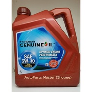 **Genuine** Perodua Semi Synthetic Engine Oil 5W-30 (4L) Minyak Hitam Perodua