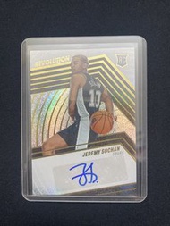 Panini Revolution Jeremy Sochan 親筆簽名卡