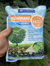 Gói 1kg Nấm đối kháng Trichoderma Plus Humic và Trichoderma SFARM