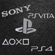 New Style Sticker SONY Metal Sticker PS4 PS3 LOGO LOGO Mobile Phone Computer TV Display Game Console