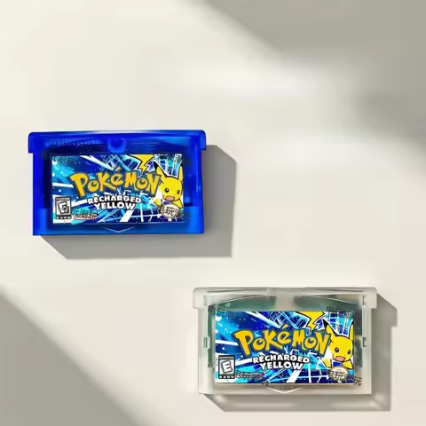 GBA Game Cartridge Pokémon Pikachu Pokémon Charge Yellow Is Suitable for GBA/NDS English Version