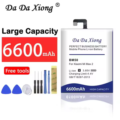 BM50 BN56 BM38 BN31 Battery For Xiaomi Max 2 4i 4S 5 3 A3 CC9e 5X Max Mix，Redmi Note 2 5A 9A 9C Pro，