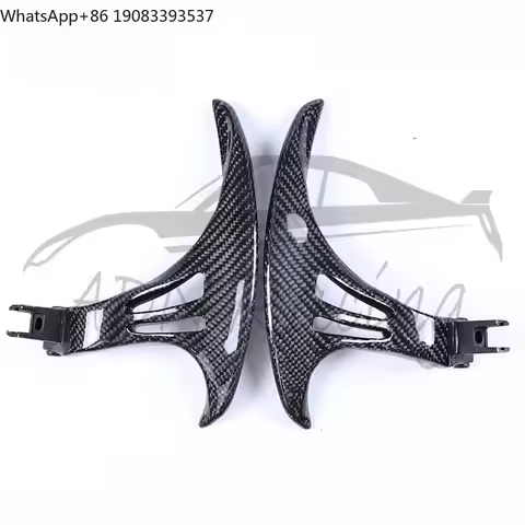 Extend Design Shift Paddle Black Carbon Fiber Red + - Sign for Infiniti Q50 Q50S G35 G37 GTR R35 370