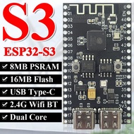 New ESP32-S3 N16R8 Development Board for Arduino 8MB PSRAM 16MB FLASH with WS2812 LED CH340 Type-C E