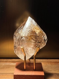 ✨ PAKISTAN SKELETAL HERKIMER DIAMOND QUARTZ 收藏級巴基斯坦黃泥骸骨閃靈鑽  S6281