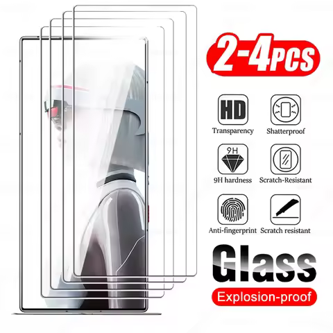 2/4Pcs Glass For ZTE Nubia Red Magic 10 9S Pro Plus Tempered Screen Protector RedMagic 8 8S 9 Pro+ Z
