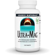 Source Naturals Ultra-Mag, Magnesium Bioavailable 5-dalam-1 - Melegakan Otot & Menenangkan Saraf* - 