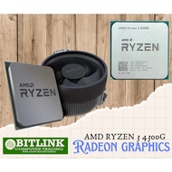 AMD RYZEN 3 4300G PROCESSOR WITH RADEON GRAPHICS