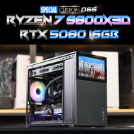 Special Custom 066 / คอมประกอบ AMD RYZEN 7 9800X3D / RTX 5080 1-CLICK OC 16GB GDDR7 256BIT BLACK