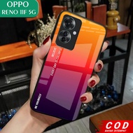 OPPO RENO 11F - Softcase Glass Kaca - Casing Hp OPPO RENO 11F - Case OPPO RENO 11F