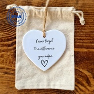 Letter Heart Pendant Keychain Acrylic Pendant Decorate Creative Emotion Meaning For Girlfriend B1e9