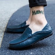 Men Shoes Casual Genuine Leather Mens Loafers Moccasins Designer Slip on Boat Shoes High Quality Cha