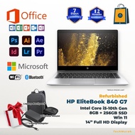 Laptop HP EliteBook 840 G7 14" i5-10th Gen 8GB/256GB  12 Months Warranty