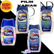 Tums Antacid Extra 750 Ultra 1000 Strength Obat Maag Asam Lambung