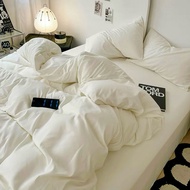 Comfy Beddings Single Double Queen King garterized fitted beddings bedsheet minimalist hotel quality