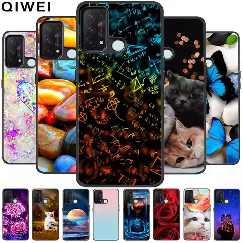 For Oppo Reno 5A 5G Case Lovely TPU Soft Silicone Phone Covers for Oppo Reno5A Reno5 A 5A Protect Sh