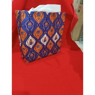 Batik laminated spunbond cloth bag, contents 12 pcs, news