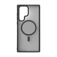 CURIO Matte Case - Magnetic Shockproof Drop Protection Frosted & Smooth Cover (Samsung S22 S23 S24 S