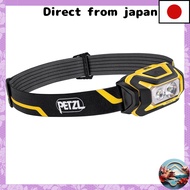 Petzl Waterproof and Dustproof Compact Headlamp - Aria 2 Yellow/Black E070AA00[Direct Japan]
