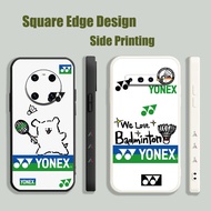 Casing For Samsung A52 A51 A21S A71 M10 M12 A52S A30S A50S Yonex Badminton Racket anime OAP02 Phone Case Square Edge