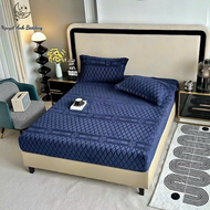 Combo 3 Món Ga Gối Coco Nỉ Nhung Ấm Mịn Chi Tiết In Nổi Mẫu Mới |Ga Gối Coco Miễn Phí Bo Chun Kích K